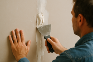 Bande placo mal faite : comment rattraper un joint visible, cloqué ou décollé pour une finition parfaite