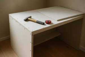 Bureau en placo : le guide complet pour un meuble sur mesure, solide et économique