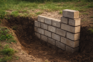 Muret sans fondation : est-ce vraiment possible ? Guide, techniques et précautions