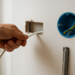Passer un câble horizontal dans une cloison placo : la méthode simple et conforme à la norme électrique