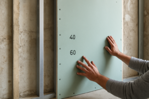 Placo : entraxe 40 ou 60 cm pour un mur, comment bien choisir ?