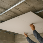 Plafond placo sur hourdis : réaliser un plafond suspendu étape par étape