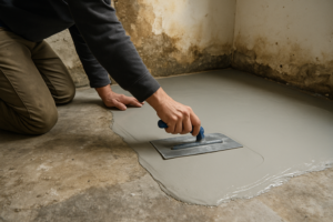 Ragréage anti humidité : la solution pour protéger vos sols des remontées d’eau