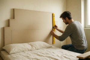 Tête de lit en placo : guide complet pour concevoir, dimensionner et réussir votre aménagement sur-mesure