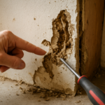 Trou termite placo : comment le reconnaître et réagir efficacement ?